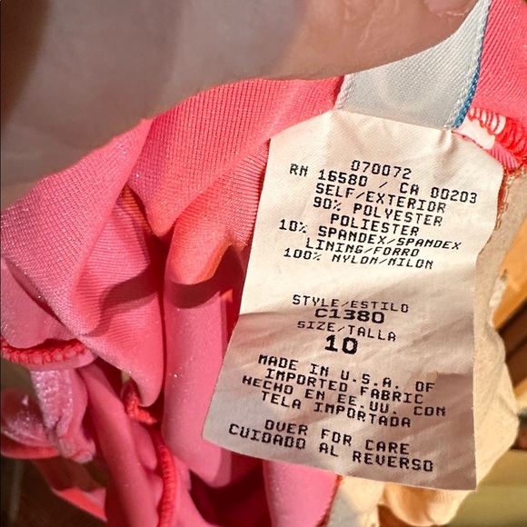 Catalina velvet feel Pink Swimsuit - Picture 4 of 5